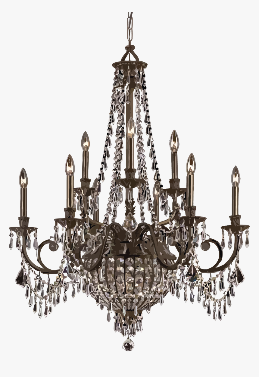 Chandelier Lighting Free Png Hq Clipart - Chandelier Png Vector, Transparent Png, Free Download