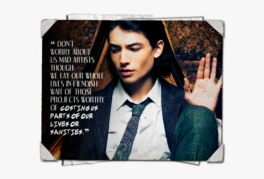 Ezra Miller Flash Quotes, HD Png Download, Free Download