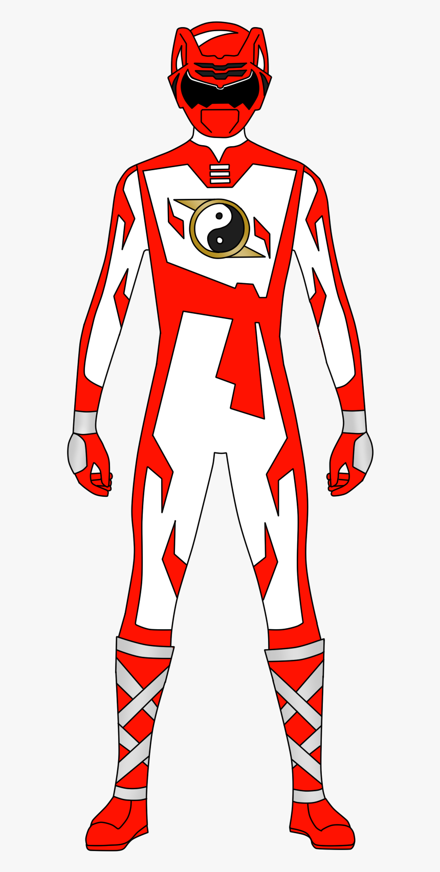 Shaolin Fury Red Ranger - Shaolin Fury Red, HD Png Download, Free Download