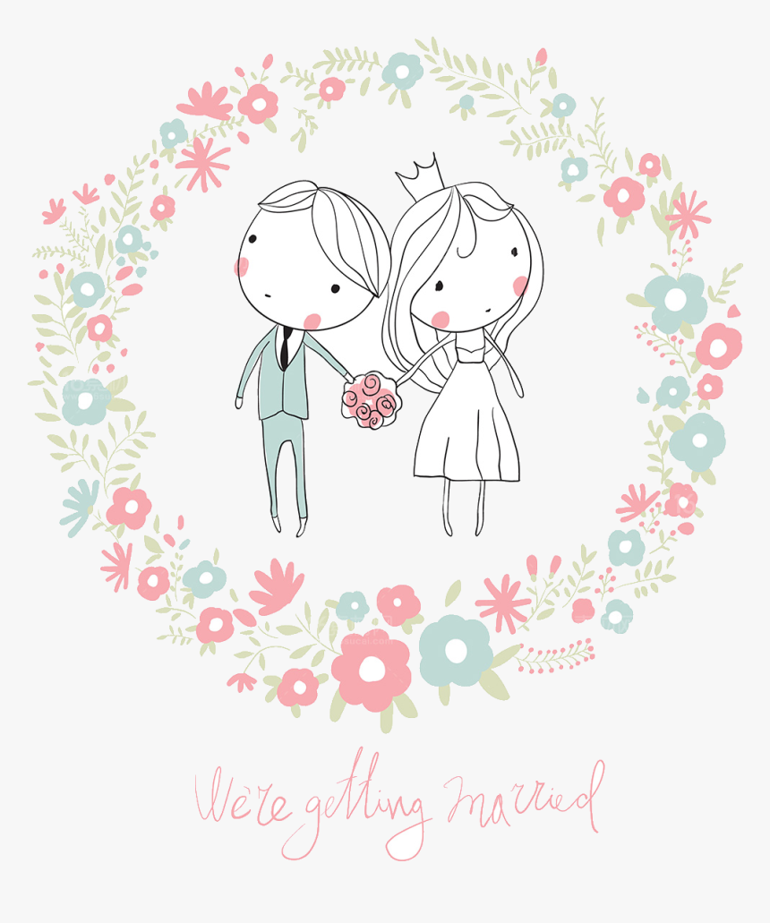 Clip Design Wedding Invitation - Illustration, HD Png Download, Free Download