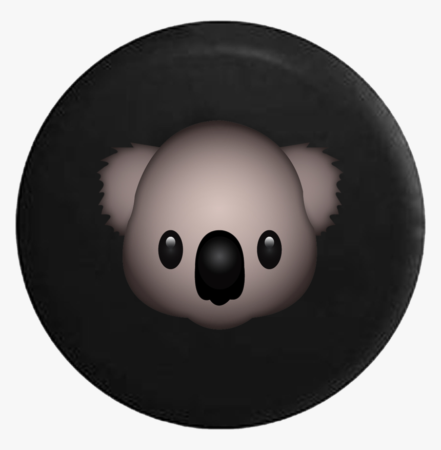 Cute Koala Bear Text Emoji - Koala, HD Png Download, Free Download