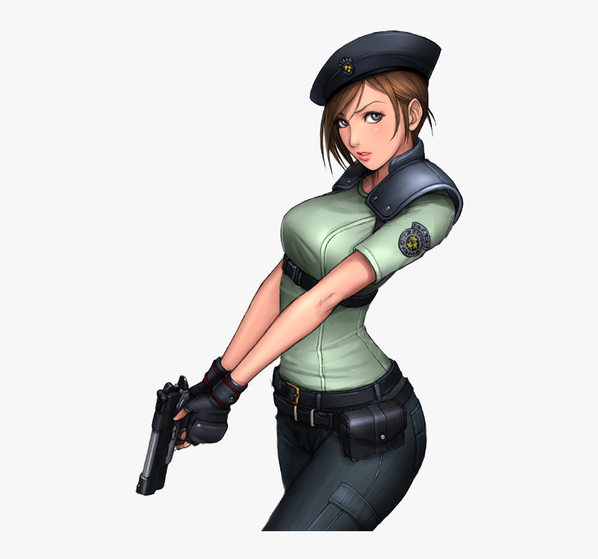 Transparent Jill Valentine Png - Resident Evil Jill Valentine Fan Art, Png Download, Free Download