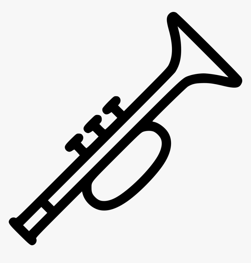Png File Svg - Trumpet Icon Png, Transparent Png, Free Download