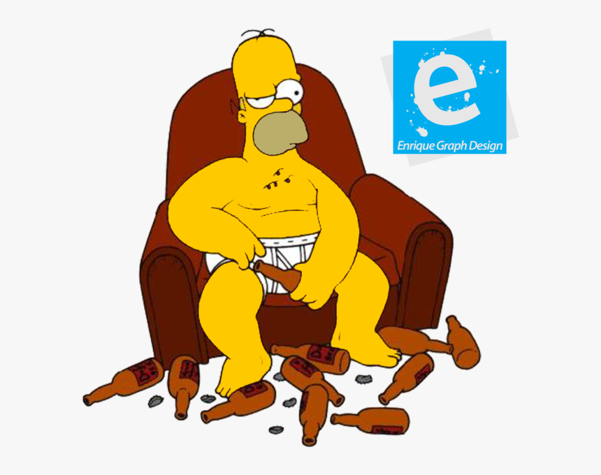 Homer Bebado, HD Png Download, Free Download