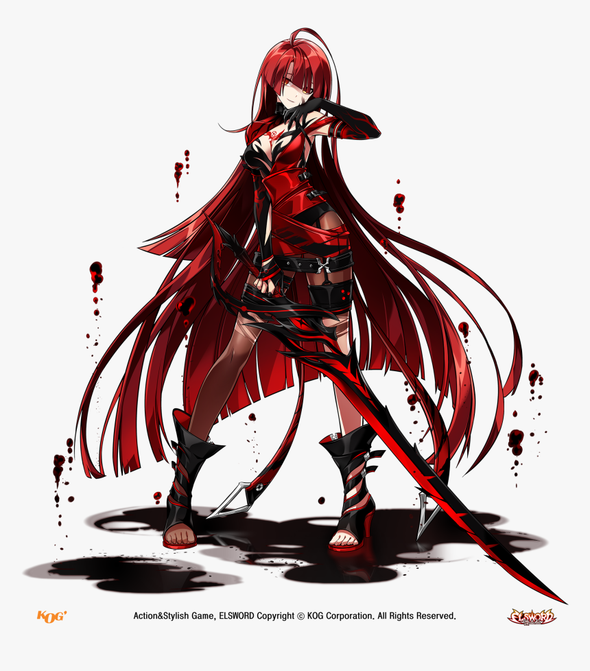 Elsword Bloody Queen Fanart, HD Png Download, Free Download