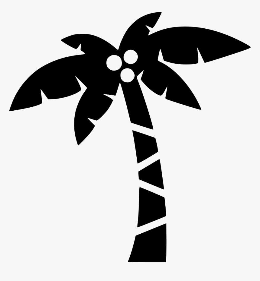 Palm Tree - Palm Tree Icon Png, Transparent Png, Free Download