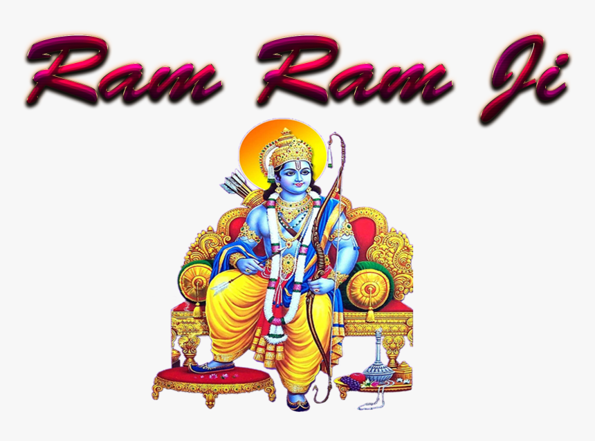 Ram Ji Png - Happy Ram Navami 2019, Transparent Png, Free Download