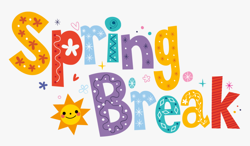 Spring Break Clip Art, HD Png Download kindpng