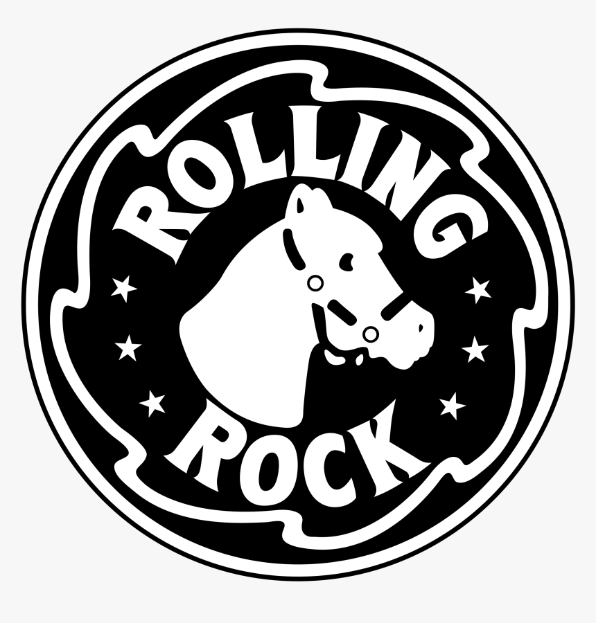 Rolling Rock Logo White, HD Png Download, Free Download