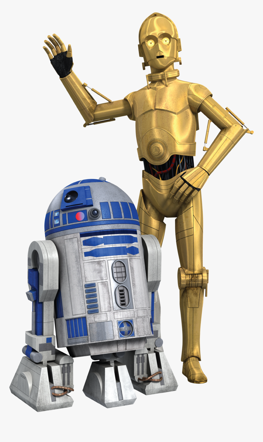 Neem een ​​bad Weerkaatsing Wiens Rebels R2 D2 And C 3po - C3po And R2d2 Star Wars Rebels, HD Png Download -  kindpng