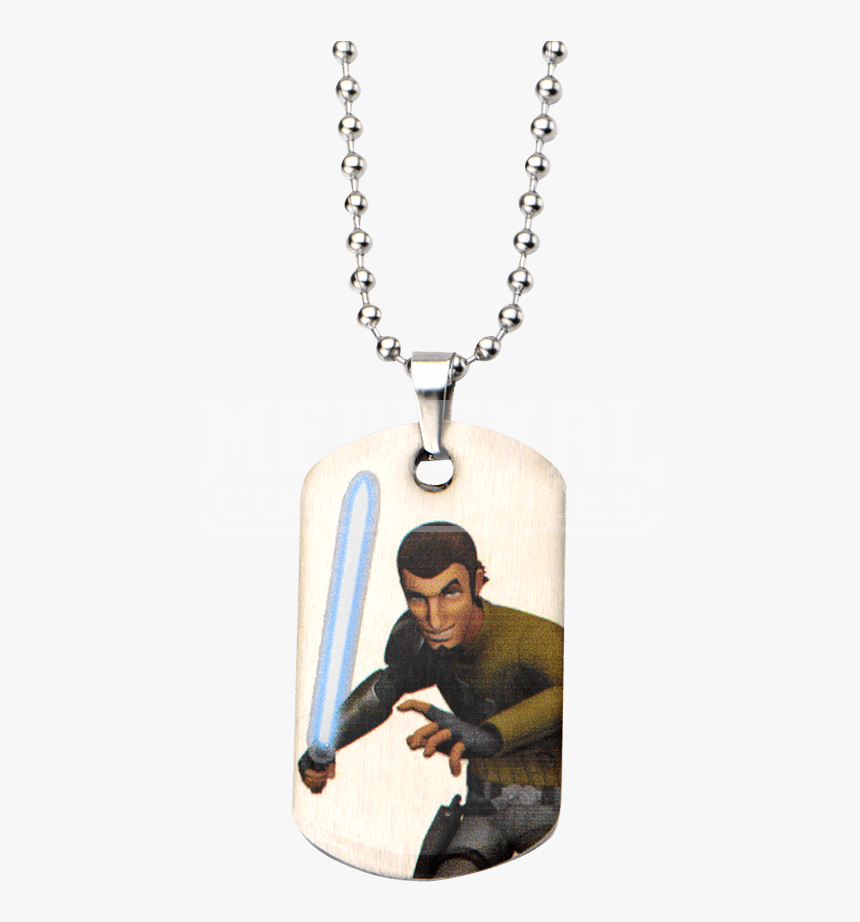 Star Wars Rebels Kanan Kids Dog Tag Necklace , Png - Locket, Transparent Png, Free Download