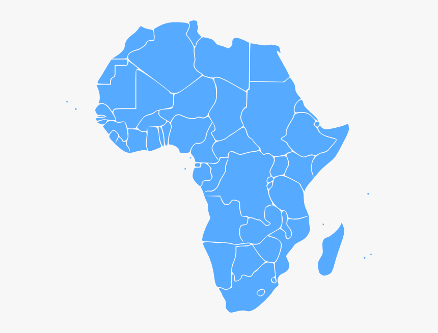 Map Of Africa Clip Art Hd Png Download Kindpng 8657