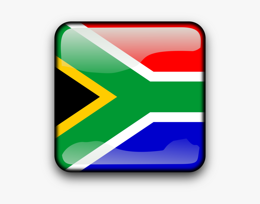 Flag Of South Africa National Flag Flag Of Cameroon - South African Flag Png, Transparent Png, Free Download