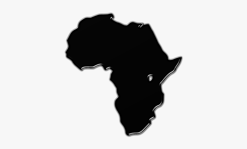 Africa Shape Png - Locator Map Of Africa, Transparent Png, Free Download