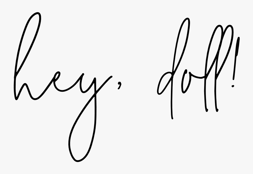 Heydoll - Calligraphy, HD Png Download, Free Download