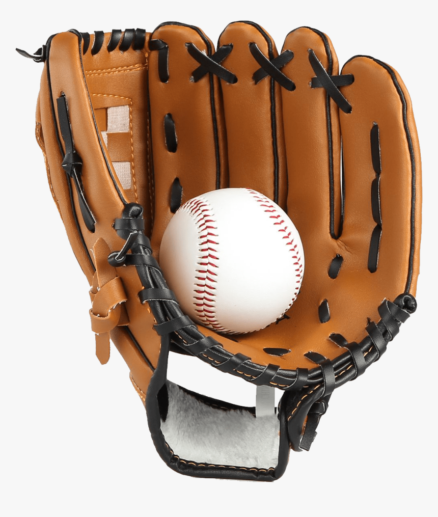 Baseball Glove And Ball - Baseball Glove, HD Png Download, Free Download