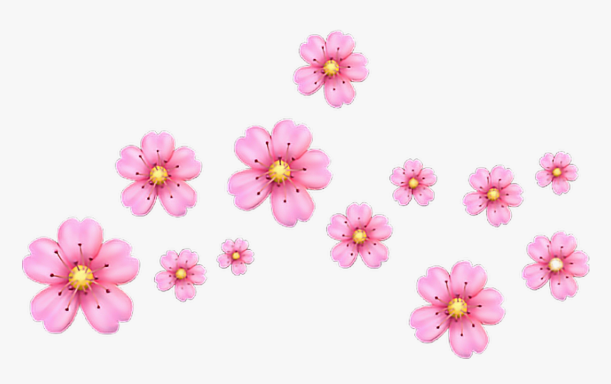 Sticker By 🌿nadyusha🌿 - Pink Flower Emoji, HD Png Download, Free Download