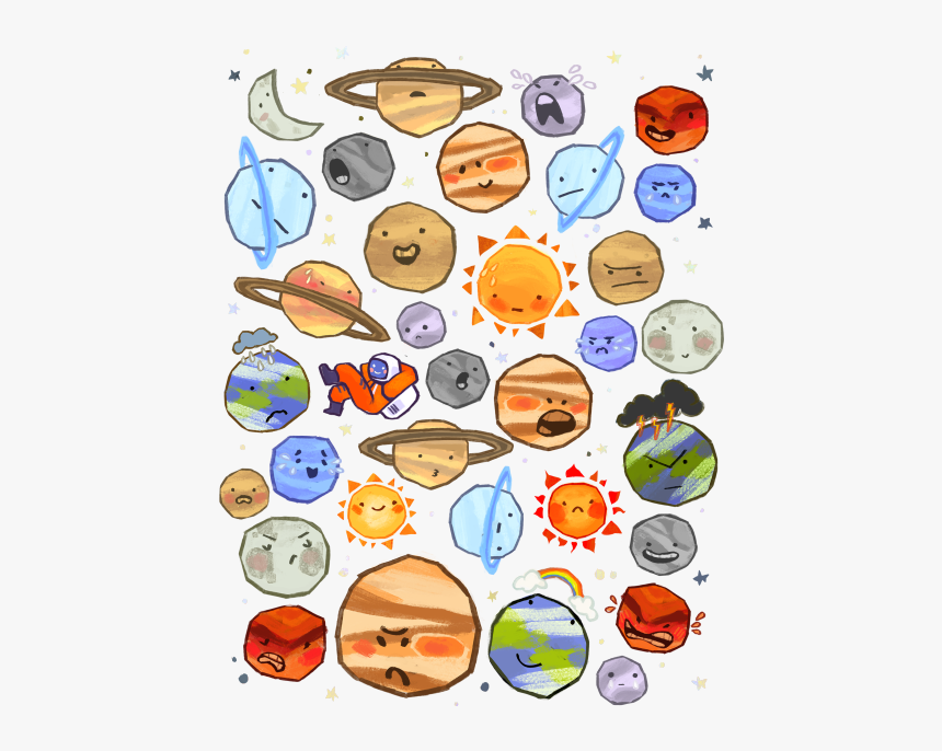 Solar System Sticker - Solar System, HD Png Download, Free Download