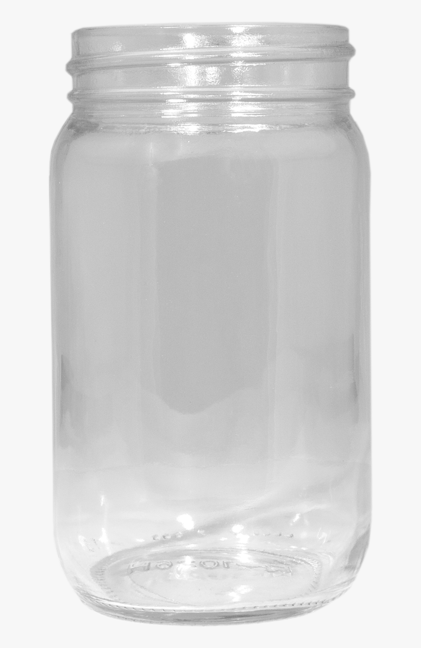 Containers And Lids, Glass Jars, 16 Oz"
 Class= - Glass Bottle, HD Png Download, Free Download