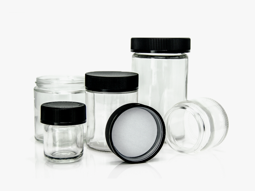 53mm Child Resistant Cap Black, Child Resistant Lid - Child Resistant Glass Jars, HD Png Download, Free Download