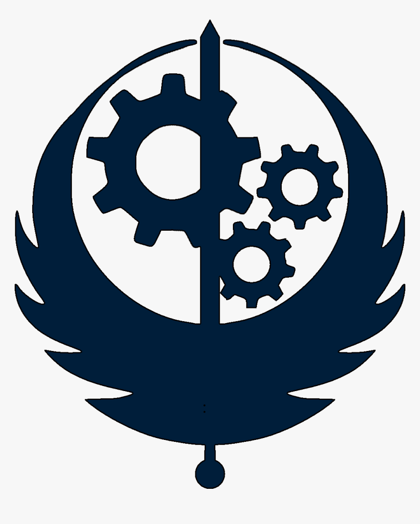 Fot Mw Insignia - Brotherhood Of Steel Logo Png, Transparent Png, Free Download