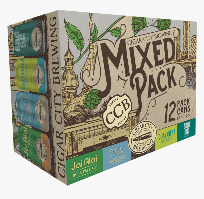 Mixed 12-pack - Cigar City Mixed Pack, HD Png Download, Free Download