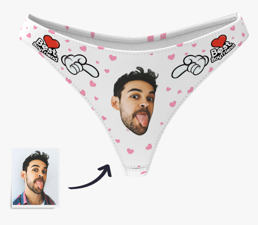 Women"s Custom Face Thong Panty - Tanga Mit Gesicht, HD Png Download, Free Download