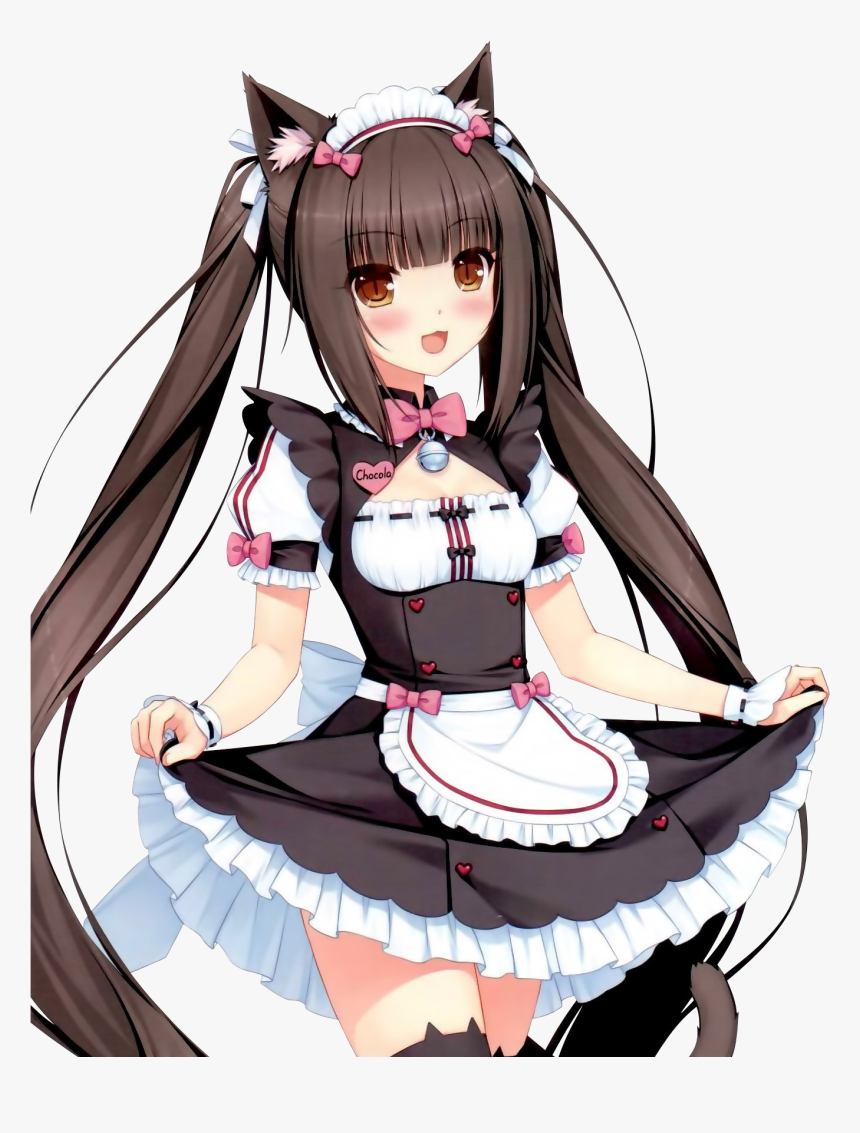 Cat Maid Anime Girl, HD Png Download, Free Download