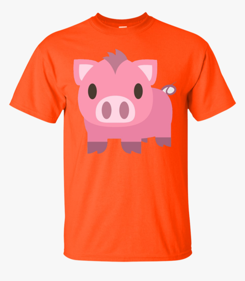 Apparel Printing Emoji Pig Lunch Bag , Png Download - T-shirt, Transparent Png, Free Download