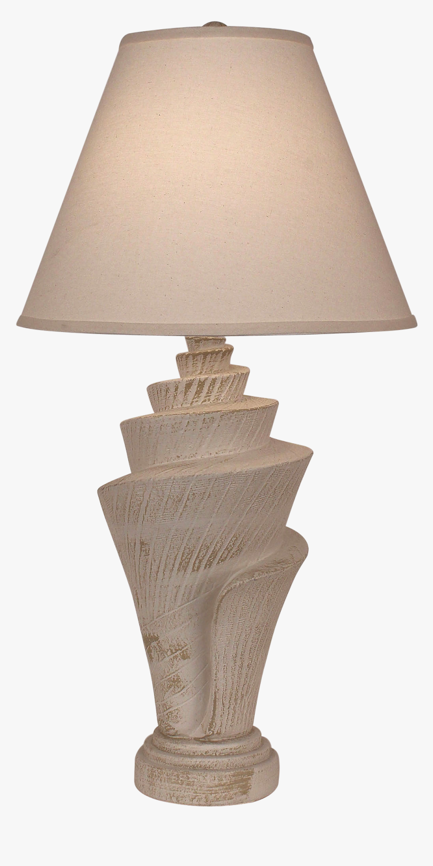 Nude Two Tone Conch Shell Table Lamp - Lamp, HD Png Download, Free Download