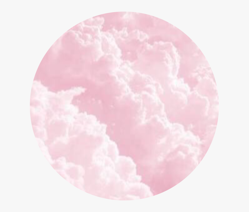 Sky Pink Pinkclouds Cloud Dream Pastel Pink Background Circle Hd Png Download Kindpng