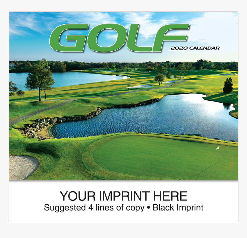 Picture Of Golf Wall Calendar - Golf Course, HD Png Download, Free Download