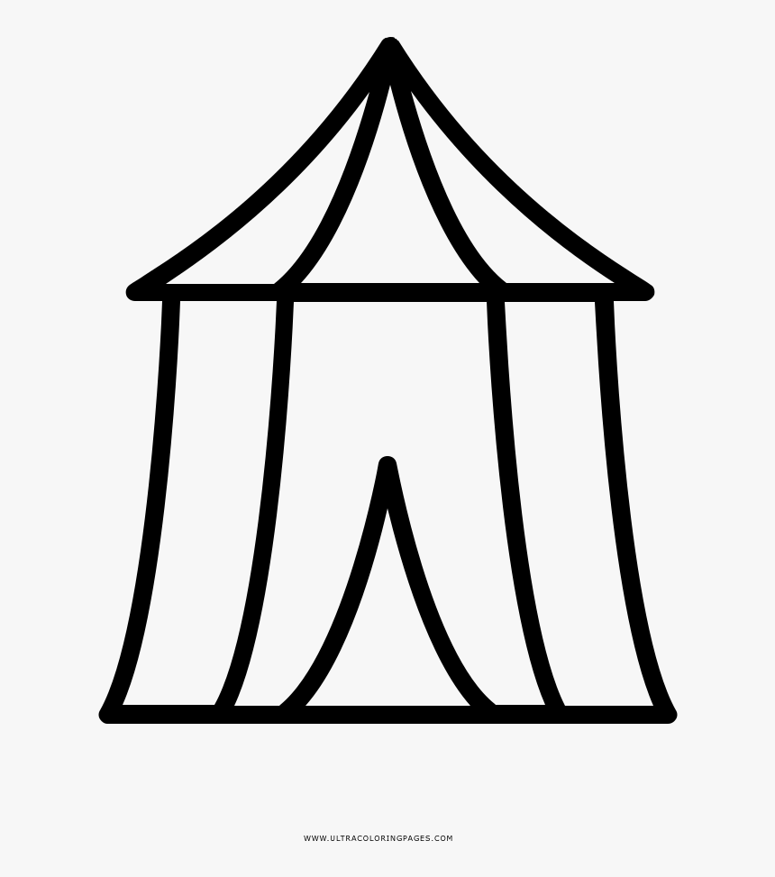 Collection Of Free Coloring Page Download On Circus Carnival Clipart Black And White Hd Png Download Kindpng