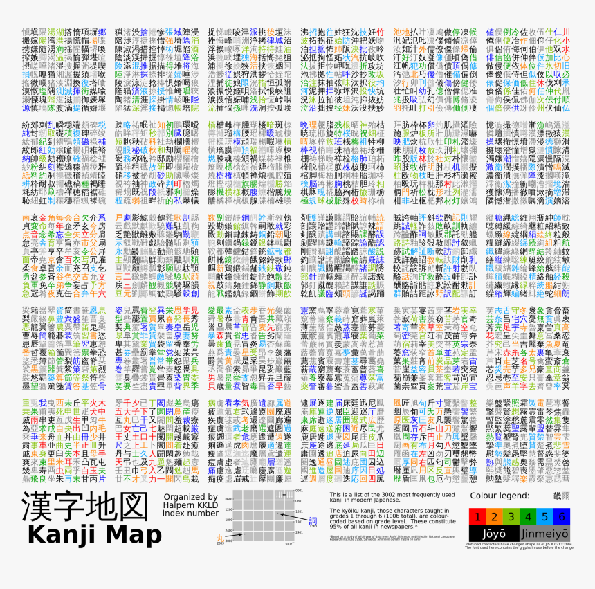 Kanji Map, HD Png Download, Free Download