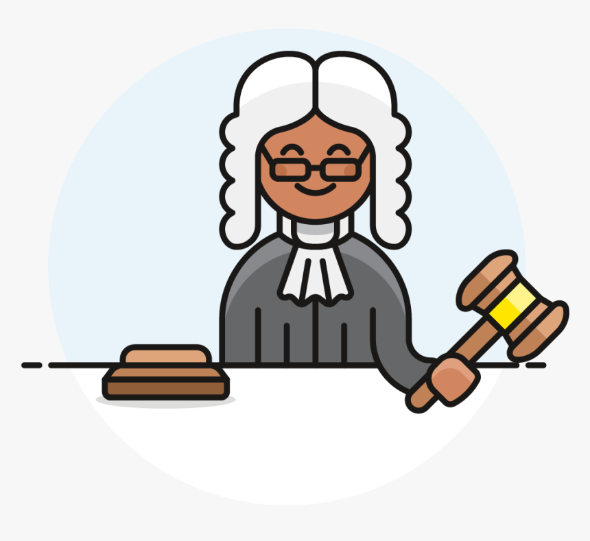 Icon Image Creator Pushsafer - Cartoon Court Of Law, HD Png Download, Free Download