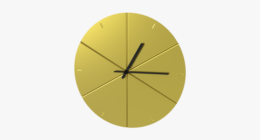 Time Tile 6 Unit Gold - Wall Clock, HD Png Download, Free Download