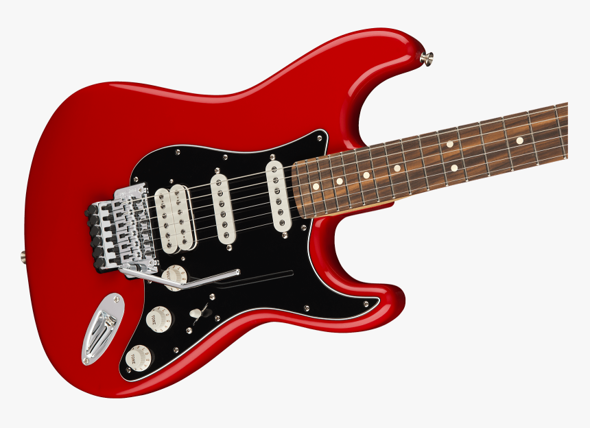 Fender Player Stratocaster With Floyd Rose-sonic Red - Fender Stratocaster Floyd Rose Hss, HD Png Download, Free Download