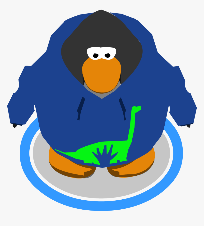 The Good Dinosaur Hoodie In-game - Club Penguin Transparent, HD Png Download, Free Download