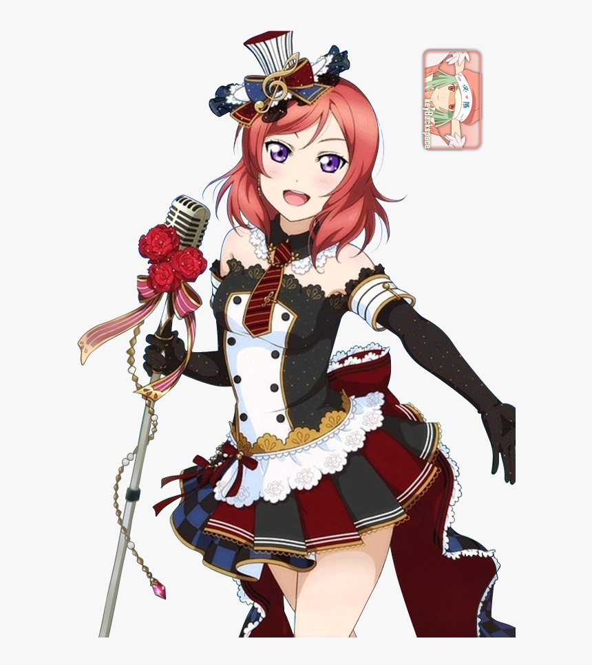 #405 - Maki Nishikino Cafe Maid, HD Png Download, Free Download