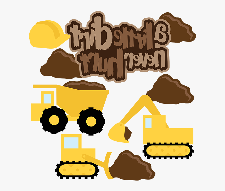 Clipart Of Hurt, Dozer And Excavator Arm, HD Png Download, Free Download