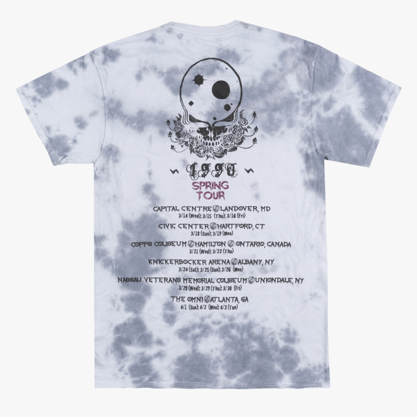 Transparent Shirt And Tie Clipart - Grateful Dead Tour Shirt Back, HD Png Download, Free Download