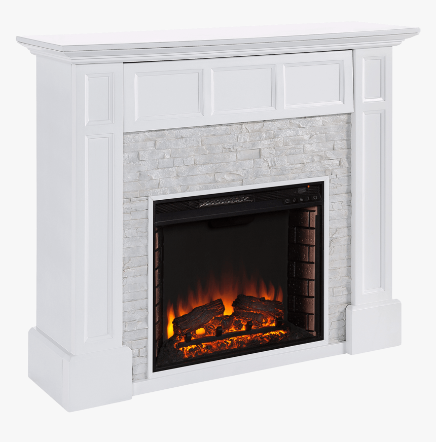 Southern Enterprises Broyleston Faux Stone Media Fireplace - Sei Faux Stone Media Fireplace, HD Png Download, Free Download