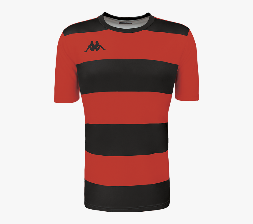 Kappa Casernhor Match Shirt In Short Sleeve With Red - Kappa Casernhor, HD Png Download, Free Download