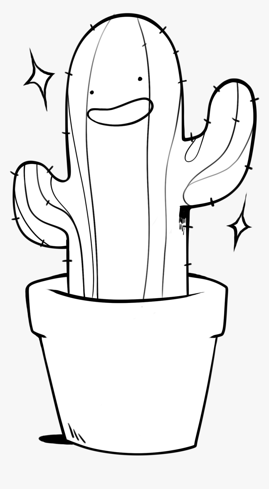 “handsome Cactus Boy Sticker
click Here To Purchase
” - Cactus, HD Png Download, Free Download
