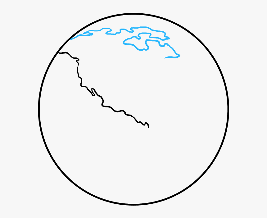 How To Draw Earth - Draw Earth, HD Png Download, Free Download