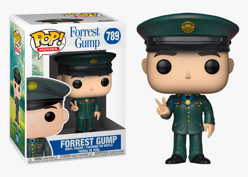 Forrest With Medal Funko Pop Vinyl Figure - Figurine Pop Forrest Gump, HD Png Download, Free Download