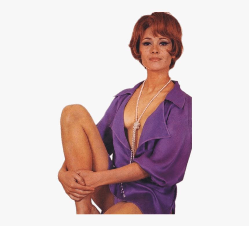 Marlene Jobert Purple Outfit Clip Arts - Marlen Jobert, HD Png Download, Free Download