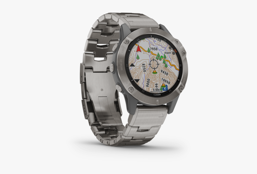 Garmin Multi-sport Watch Garmin Fēnix 6 Pro And Fēnix - Garmin Fenix 6 Pro, HD Png Download, Free Download