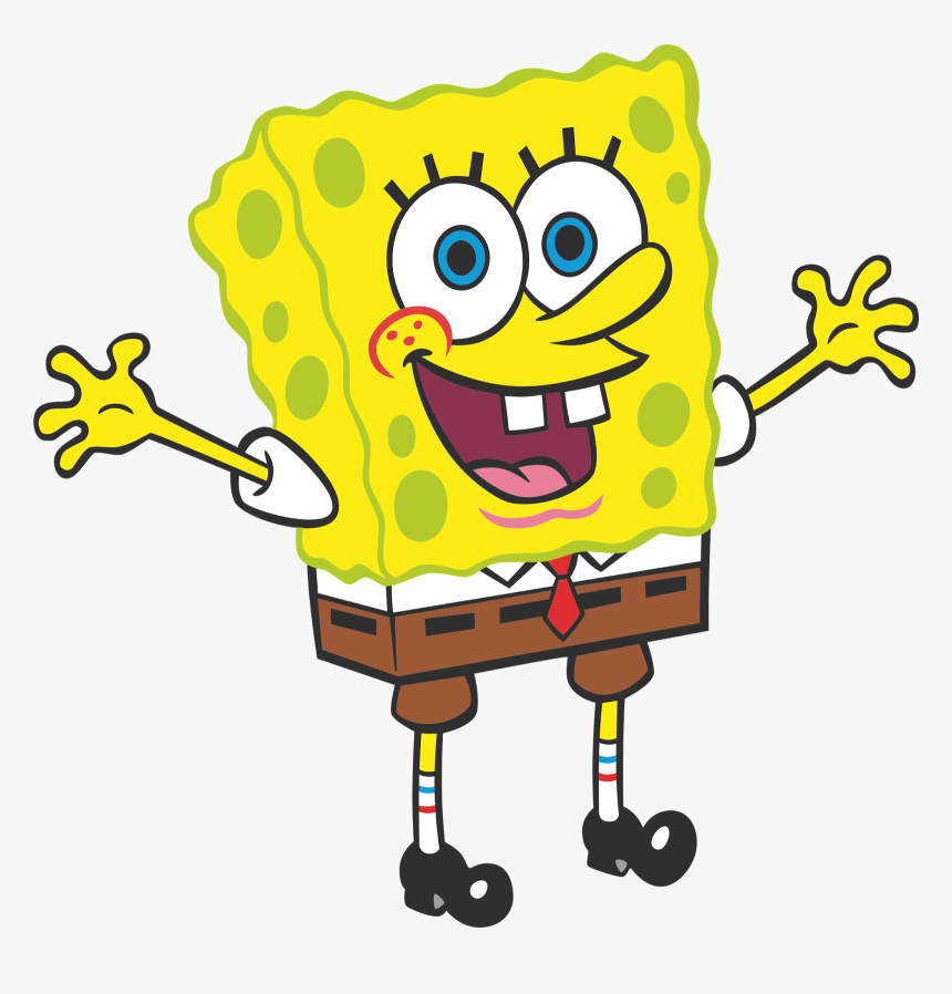 Clip Art Bob Esponja Vetor - Spongebob Squarepants, HD Png Download, Free Download