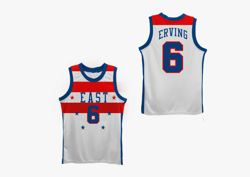 All Star Julius Erving Kareem Abdul Jabbar Basketball - Sports Jersey, HD Png Download, Free Download